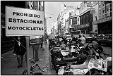 "Prohibited to Park Motorcycles" Buenos Aires 1997