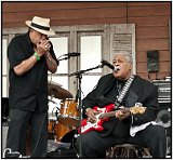 Billie Branch sits (stands) in with the Sam Lay Band - Chicago Blues Festival, June 2011