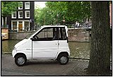 Tight parking? No problem. Amsterdam, 2000.