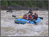 Taming the Paquari River, Costa Rica (that's me on the far right!), 2001.